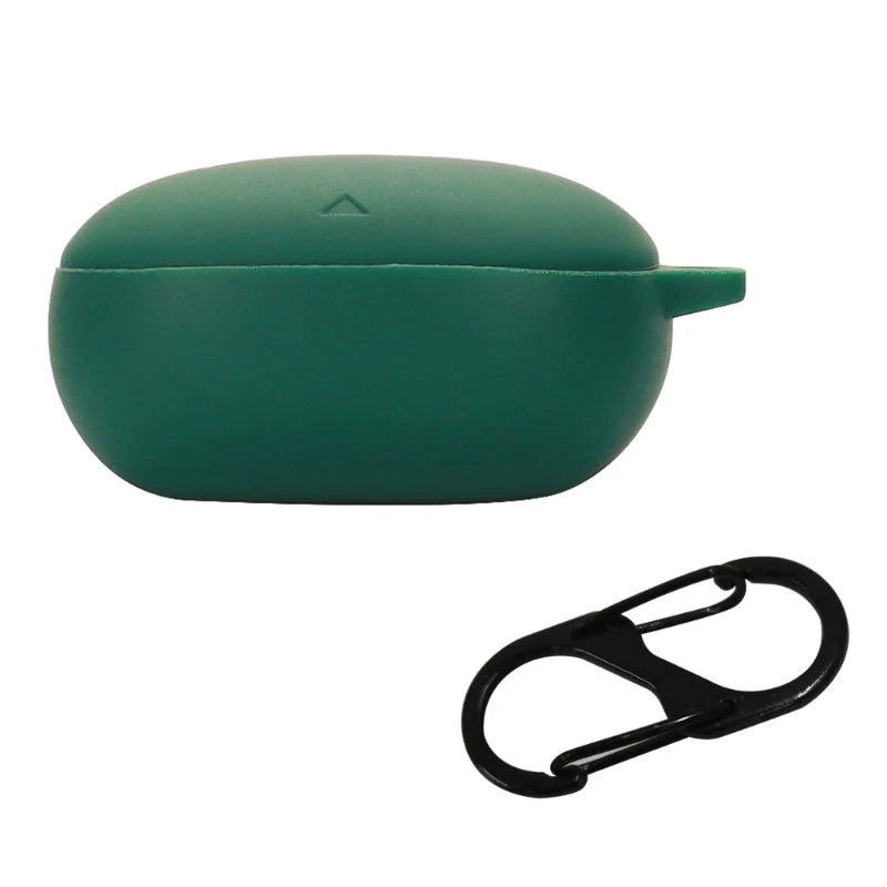 Headset Shockproof-Housing Skin-friendly Cover for Soundcore Liberty 4 Washable Shells Protect Non-slip Impact-resistant K1KF Quake dark green