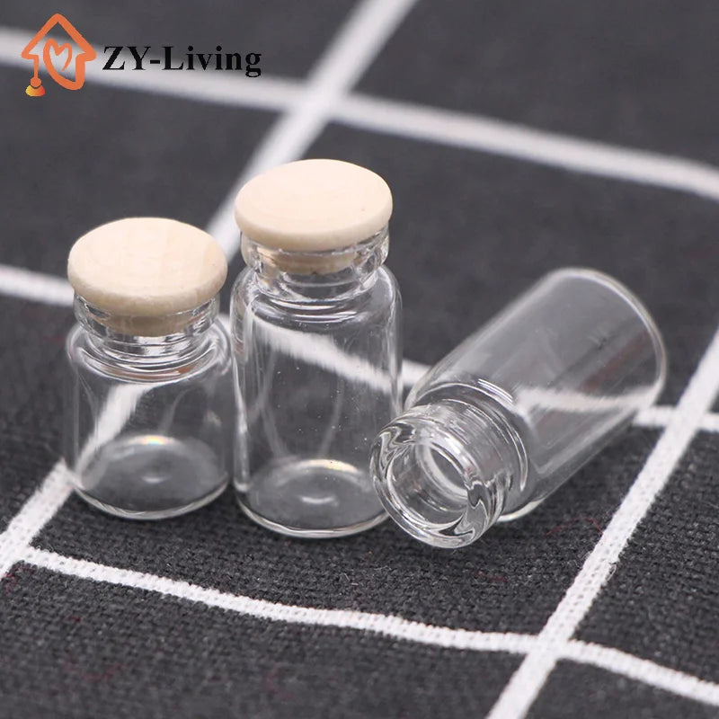 4Pcs/set Doll House Mini Candy Jar Kitchen Food Play Scene Transparent Storage Jar Quake