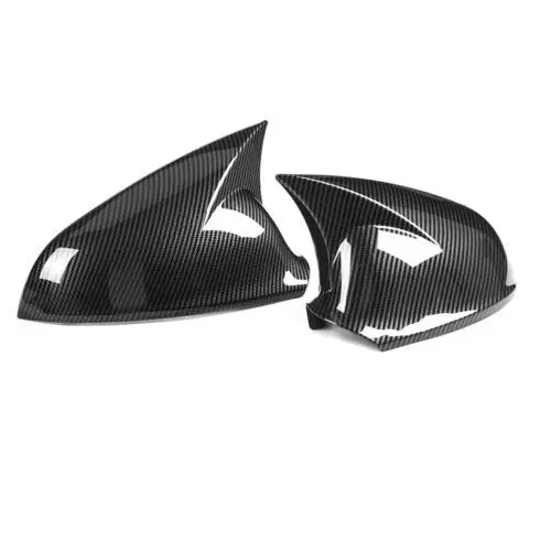 For Opel Vauxhall Astra H MK5 2004-2009 J MK6 2010-2013 Car Rearview Sticker Side Mirror Cover Wing Cap Exterior Door Case Trim Quake Astra J Carbon