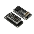 TM-1637 0.56 inch four-digit seven-segment digital tube clock display module, with clock point electronic clock display Quake Default Title