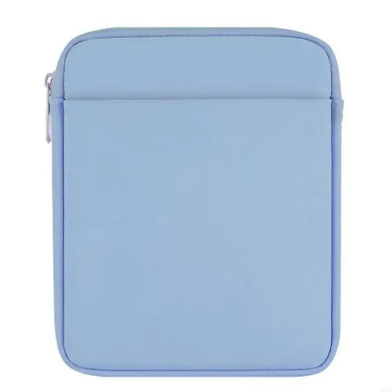 7.9 In E-Reader Sleeve with Soft Padding, Two Storage Sections and Easy Carry for School, Office, Travel and Daily Use K1KF Quake SkyBlue CN