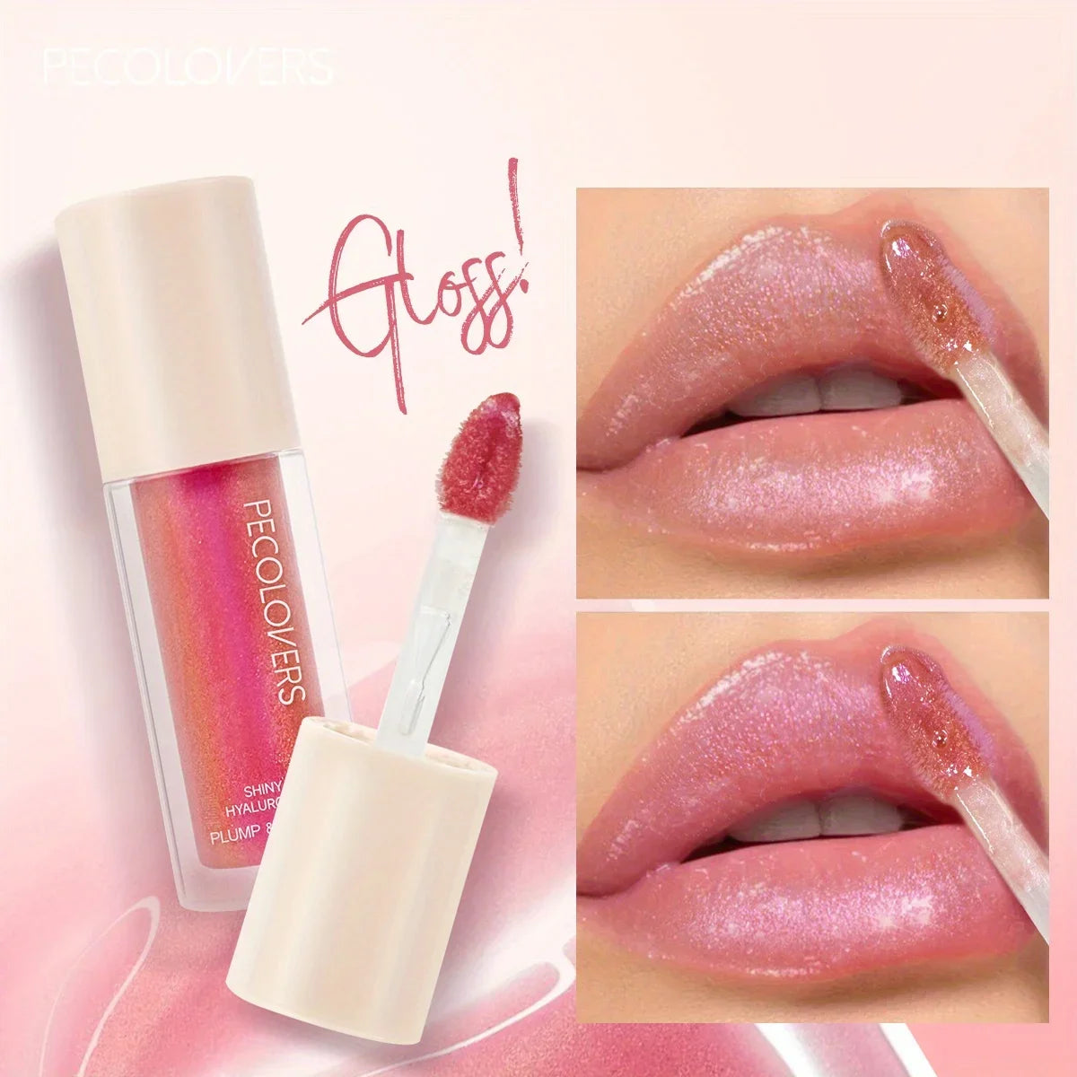 Moisturizing And Lip Lacquer Sparkling Lip Gel Lip Gloss Shiny And Glittery Glass Lips Daily Makeup Water Glossy Lip Color Quake