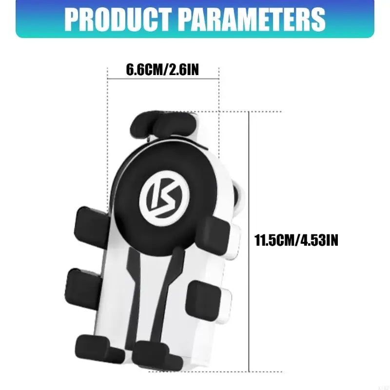 Motorcycle Holder with Waterproof Sunshade Navigation Mobiles Mount K1KF Quake
