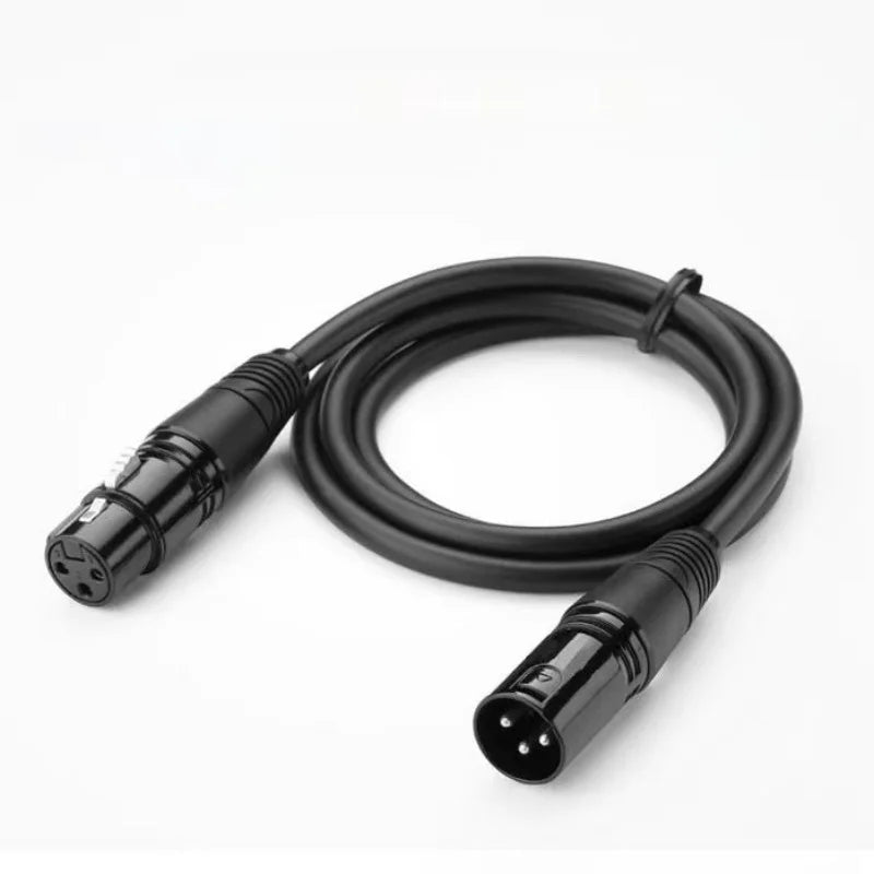 XLR Balanced Audio Cable,Microphone XLR Male to Female Audio Cable,3-Pin XLR Microphone Cable for Microphones,Preambles,Speaker Quake 1m