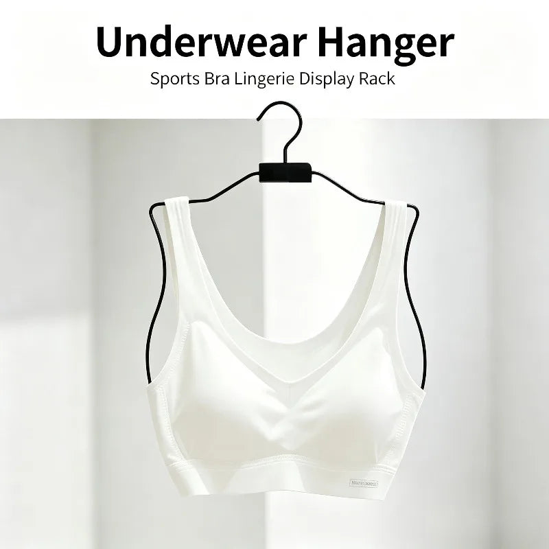 5pcs Metal Sports Bra Hanger Rotatable Multifunctional Swimsuit Hanging Rack Wardrobe Closet Storage Organizer Commercial Use Quake