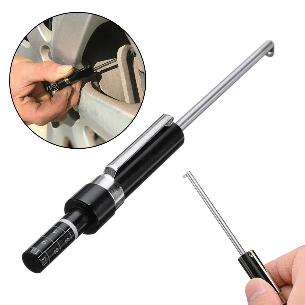 1Pc Vehicle \\Brake \\Pad \\Thickness \\Gauge \\Car Brake Pad Tester Measuring Tool Measurment Car Tire Special Tool Quake