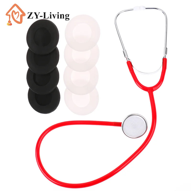 4Pcs/set Stethoscope Cover Head Diaphragm Protector Replacement Parts Accessories Sleeve Silicone Cover Quake