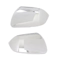For Volkswagen VW Atlas Teramont 2017-2023 Car Sticker Rearview Side Mirror Cover Wing Cap Exterior Door Rear View Case Trim Quake Silver