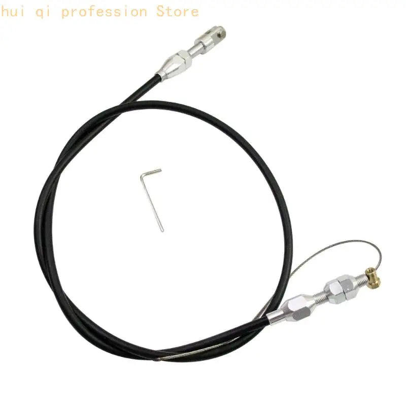 36Inch Throttle Cable with Threaded Adjusters for Engine Routing H8WE Quake Black CN