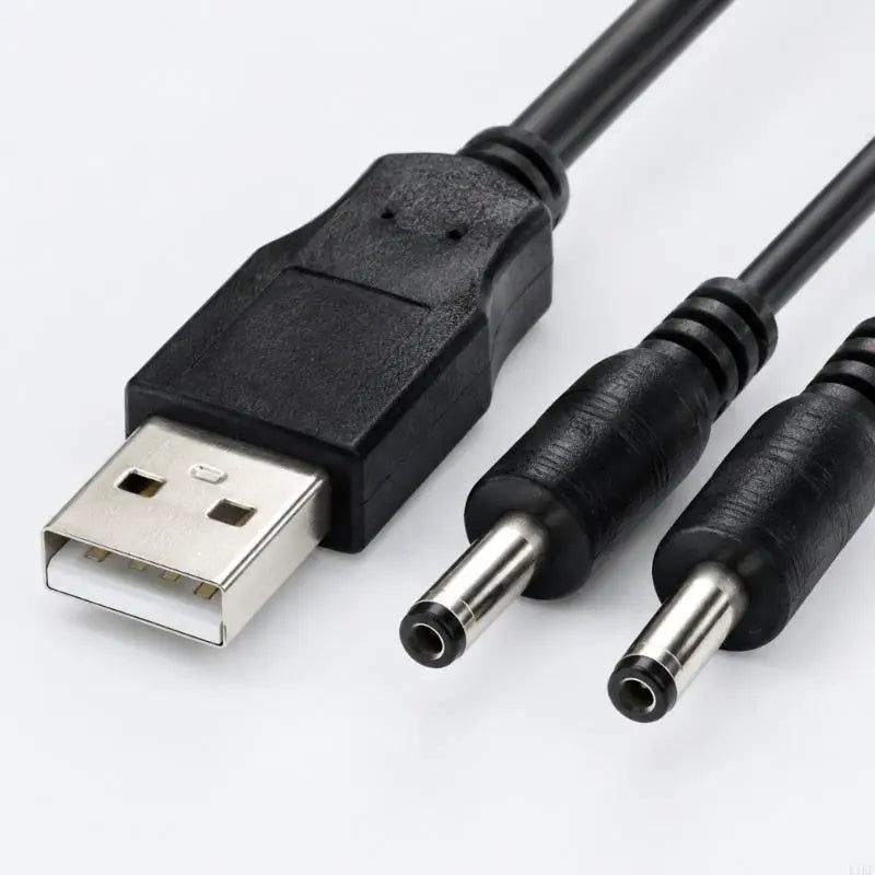 Center-Positive USB Power Splitter Cord with DC5521 Male Outputs, PVC Insulation, and a Branched Cable Construction K1KF Quake 1 point 5 CN