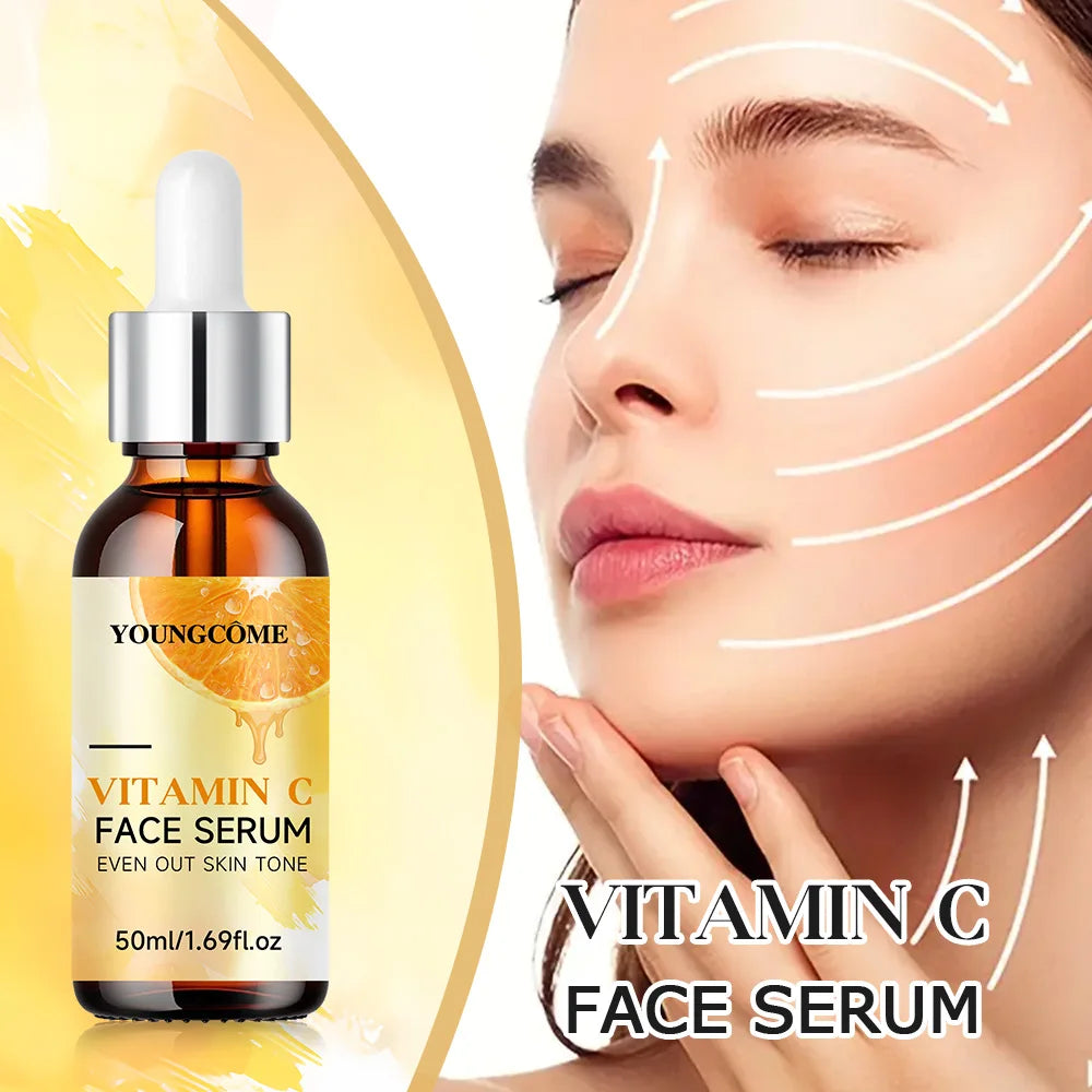 Facial Moisturizing Essence 30ml/50ml-Rich in Vitamin C,Aloe Vera and Hyaluronic Acid, moisturizes, brightens tightens the skin Quake