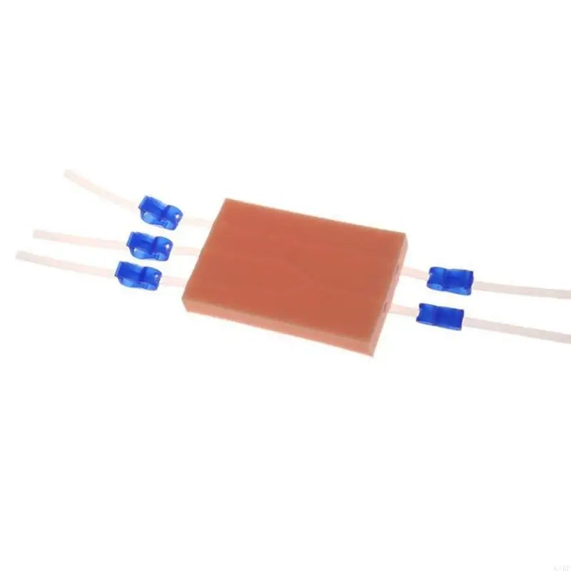 Intravenous Injection Practice Pad with 3 Simulated Vessel Lines, Silicone Training Module for Nursing Skills Labs and K1KF Quake
