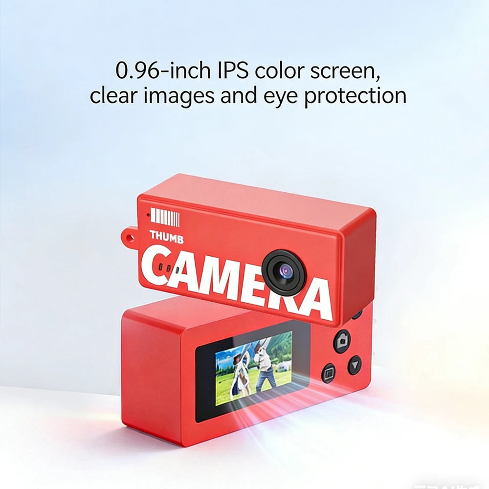 1080P Magecam Digital Camera 0.96 Inch Keychain Camera Retro Support Memory Card Very Small Camcorder Video Recorder with Flash Quake