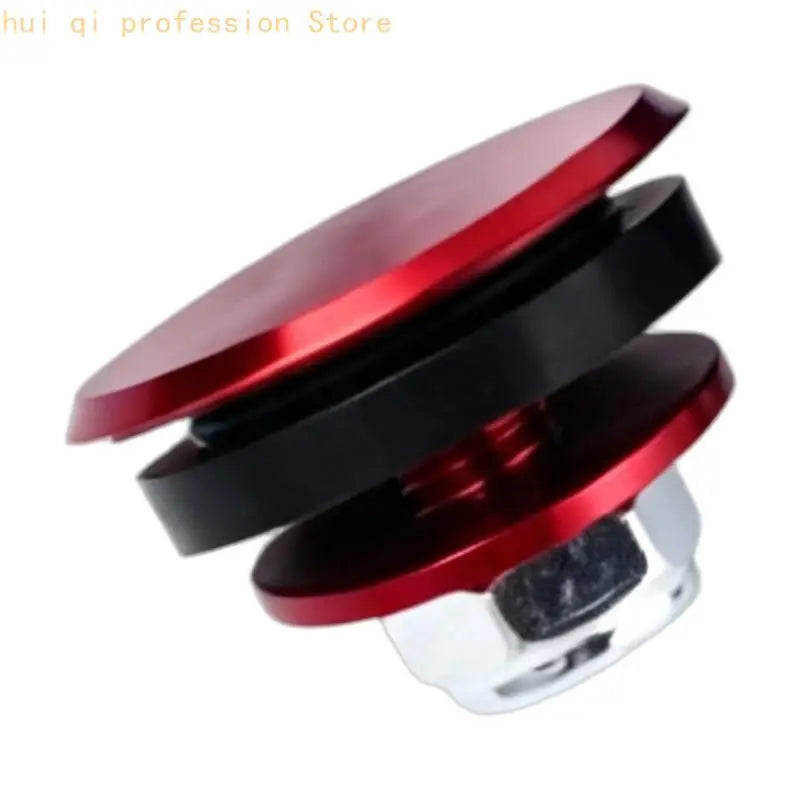 Round Rear Window Hole Cover Universals for Golf SUV Hatchback Exterior Trim H8WE Quake Red CN