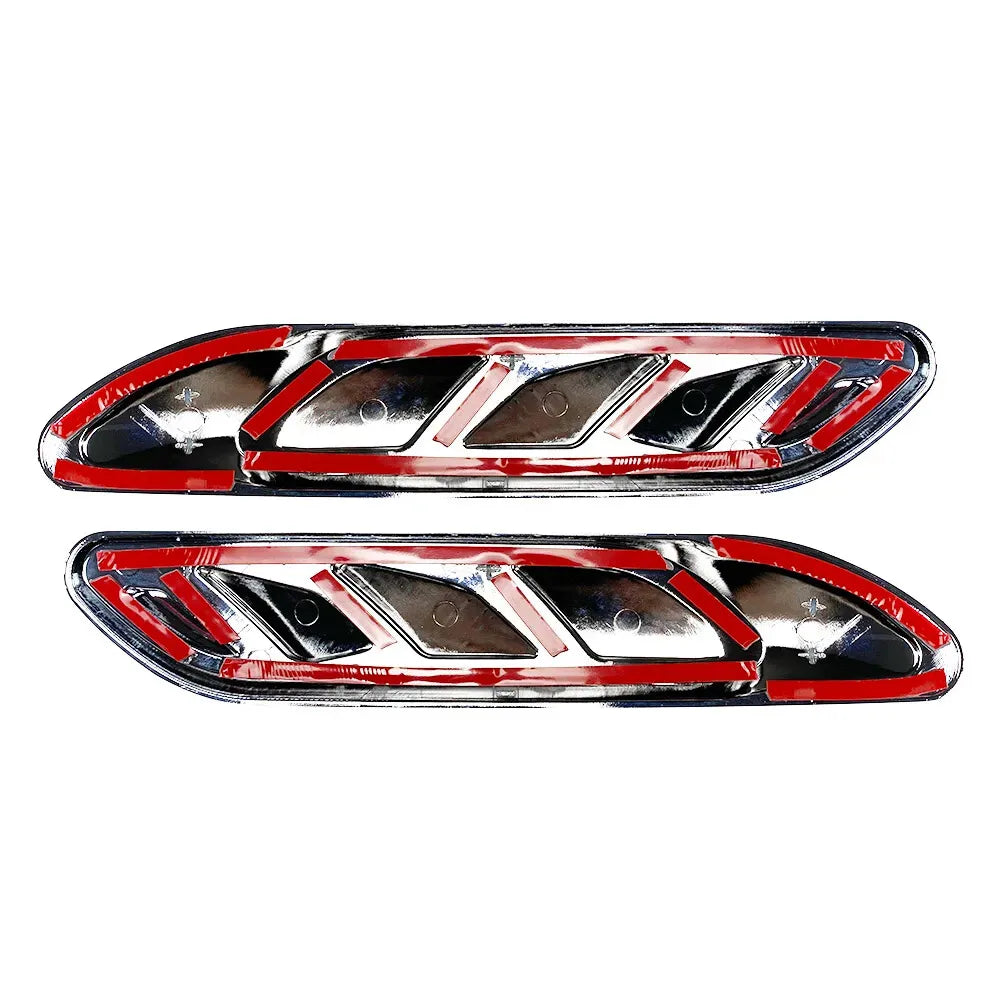 For Mercedes-Benz C-Class W206 C200 C260 AMG C63 2022-2025 Car Side Air Outlet Vent Cover Trim Fender Sticker Flow Duct Cover Quake