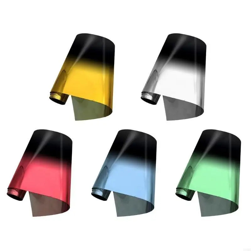 H8WE PVC Two Tone Car Window Film Car Sunshade Film Removable Vehicle Tint for Enhanced Privacy & Sun Protections Quake