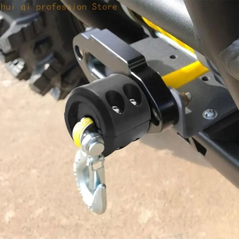 Car Winch Hook Stopper with Rubber Outer Body for Synthetic Winch Rope,Off-road Vehicle Winch Hook Stopper H8WE Quake