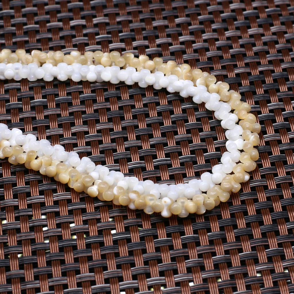 Mew Style Shell Beads Shell Small Bone-Shaped Beads 3x6mm For Jewelry Making DIY Necklace Bracelet Earrings Accessory Quake