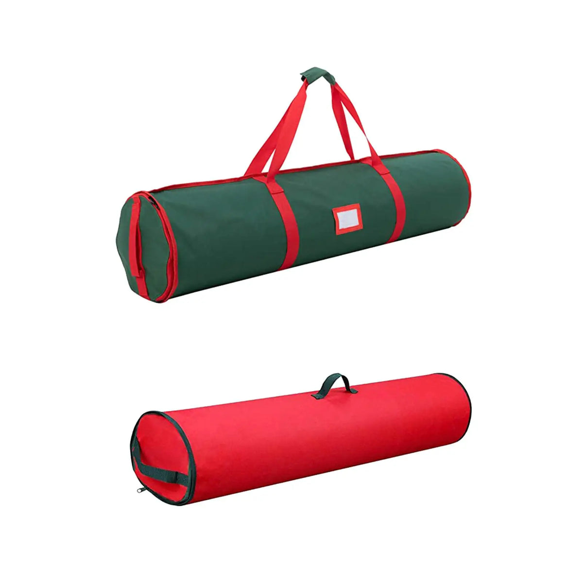 Wrapping Paper Rolls Storage Bag Zipper Closure with Handles Space Saving Easy Carrying Wrapping Paper Organizer Holiday Storage Quake