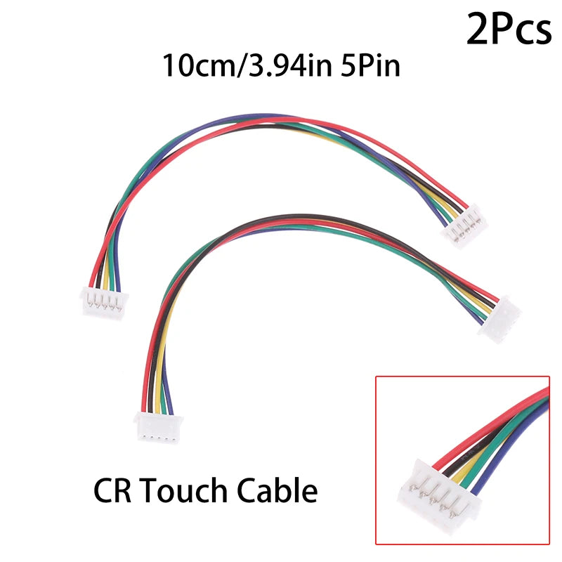 2Pcs 3D Printer Parts CR Touch Clone Cable 5Pin 10cm Short Sprite Wire CR/BL/CT Touch Cable For Creality Ender 3 Ender3 Pro Ende Quake