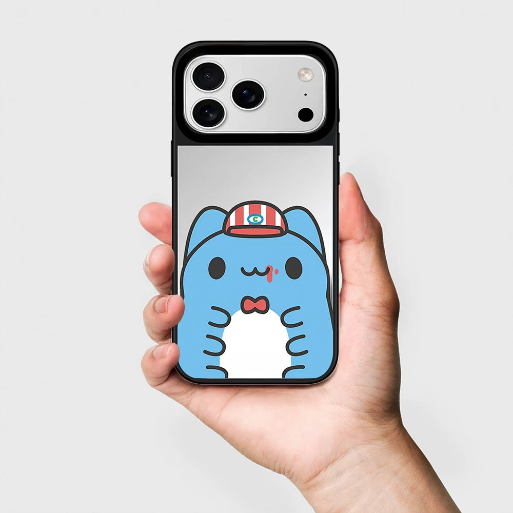 6090170 Mirror Surface Magnetic Phone Case Cover for IPhone 13 14 15 16 17 18 Pro Max Case Quake