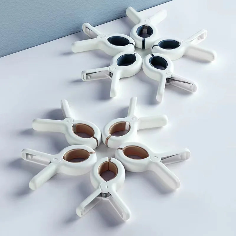 1/2/4Pcs Clothes Pegs Dry Quilt Single Clothespins Household Cotton Quilt Hanger Large Windproof Clip Clothes Quilt Organizer Quake