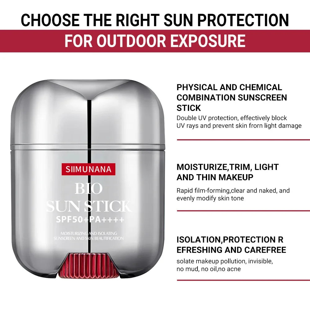 Matte Solar Blocker Isolate Ultraviolet Skin Protector Moisturizer Oil Control Whitening Face Sun Resistant Cream Skin Care Gift Quake