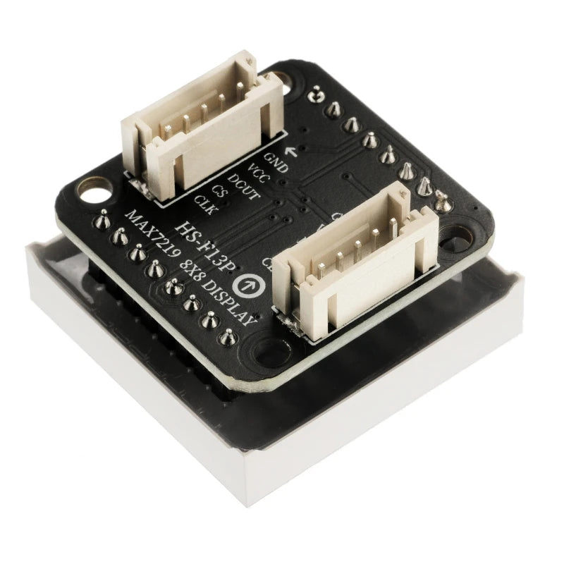 8X8LED -dot matrix display module MAX7219 microcontroller control driver ph2.0 interface development board accessories Quake