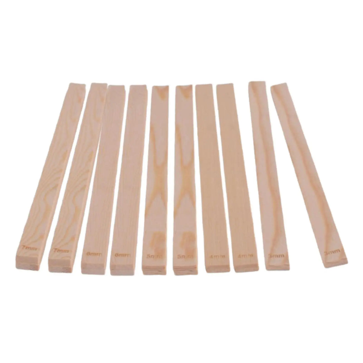 Measuring Strips, Wooden Rolling Pin Guides, Kitchen Tool, Light Cakes, Mud Roller, Mud Sticks, Guide, Mud Board Tools Quake Style B