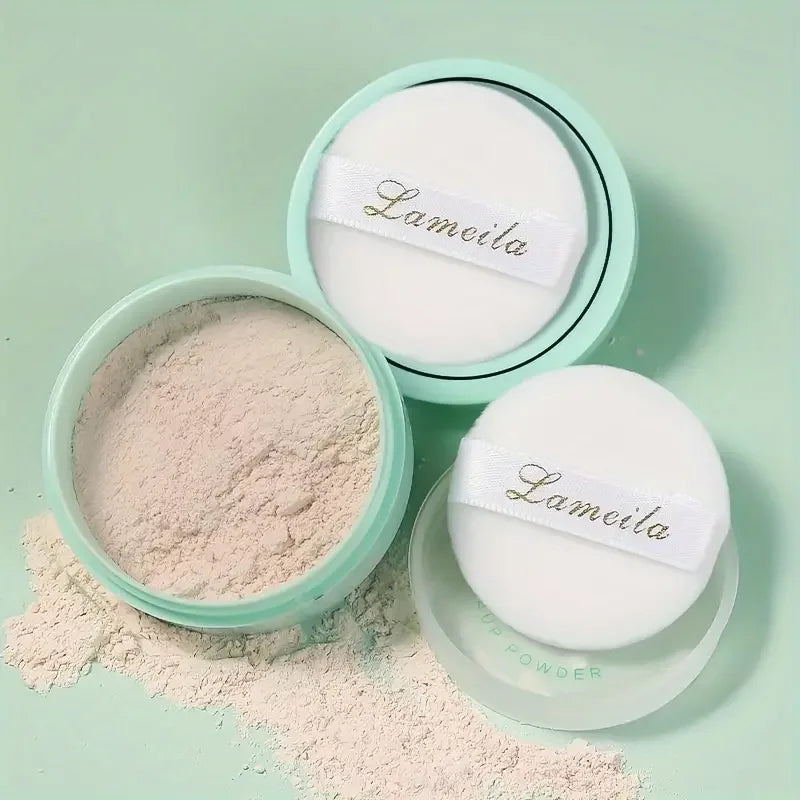 Face Loose Powder Matte Translucent Setting Powder Cosmetics Waterproof Oil-control Velvety Professional Lasting Makeup Powder Quake