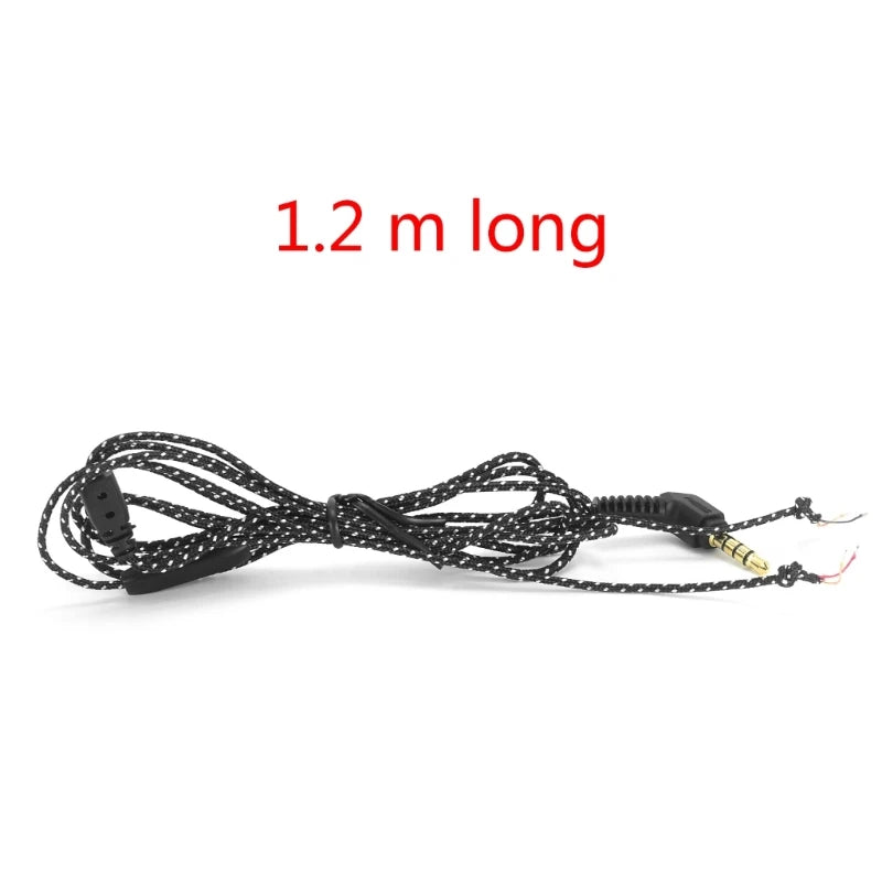 Headphone Cable Sound Control Headphone Cable for KOSS PortaPro PP Headset Repair Lines Maintenance Wire Replacement K1KF Quake