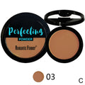 Dark Matte Setting Powder Invisible Matte Poreless Pressed Face Powder Makeup Lightweight Breathable Oil Control Deep Concealer Quake 03 CN