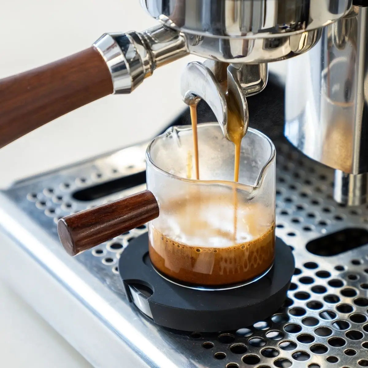 TIMEMORE Black Mirror Dot Smart Coffee Electronic Scale Home Bluetooth Connected No‑Screen Digital Scales APP Interconnection Quake