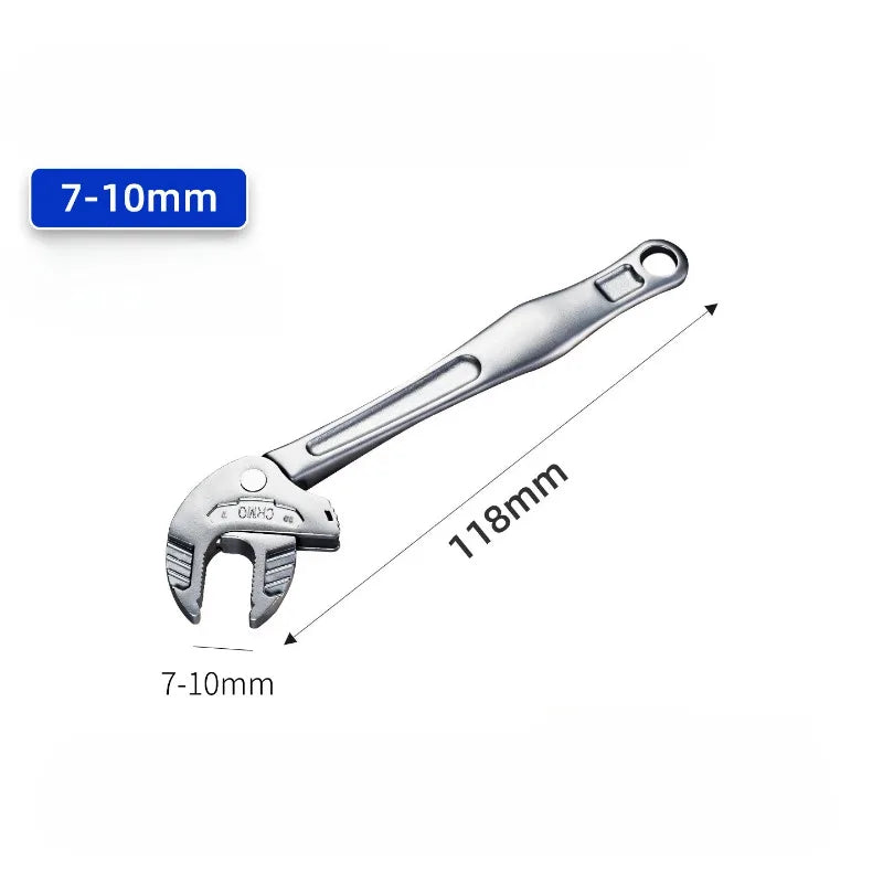Universal Crab Claw Pliers Wrench Quick Adjusting Ratcheting Wide Mouth Automatic Locking Tool for Plumbing Automotive Hand Tool Quake XS
