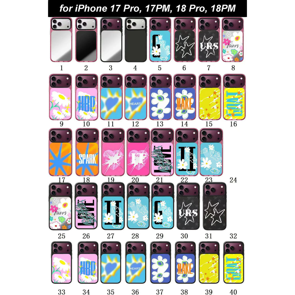 for 17Pro 17PM 18Pro 18PM Pink / Black Border Magnetic Case: Compatible with IPhone 18 17 Pro Max Cover Quake 6 for iPhone18 Pro Max