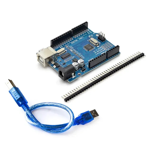 For -UNO -R3 Development Board ATMEGA328P- CH340-ATEGA16U2 Compatible For Arduino with Cable R3 Proto Shield -Expansion Board Quake UNO R3 SMD-Cable