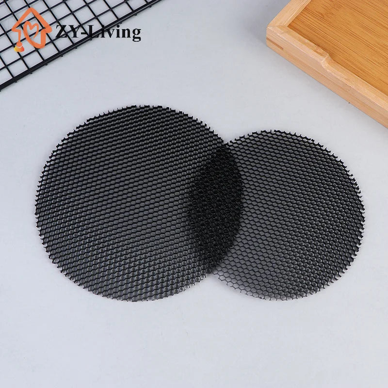 1Pcs Round Honeycomb Mesh Light Cover Black Aluminum Anti Glare Downlight Spotlight Shade Quake