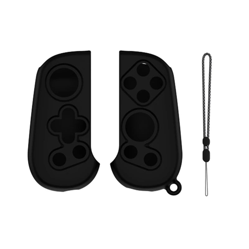 Flexible Cover Game Controller Silicone Cover Protective Case for BACKBONE One Waterproof Housing Dustproof Cover K1KF Quake Black
