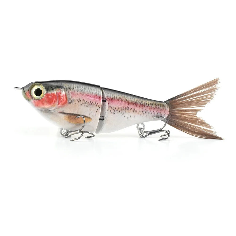 Fishing Gear Joint Design Bass Lure Hard Baits Style Trout Wobbler Glide Action Wobbler Type Pike Lure Fishing Quake 733-120mm