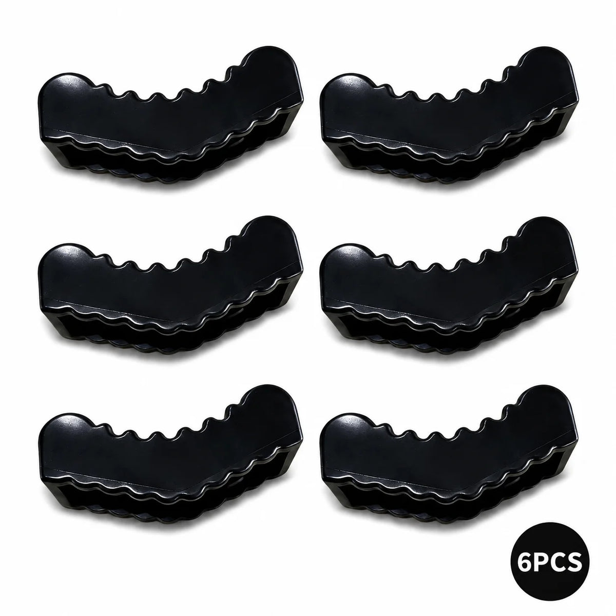 2Pcs Car Slotted Lift Jack Stand Rubber Pad Adapter 6Ton Heavy Duty Frame Rail Pinch Weld Protector Repair Tool Quake 6pcs