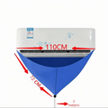 Leak-proof Air Conditioner Clean Cover Waterproof Drain Air Conditioner Cleaning Kit Thickened PVC with Drain Pipe Quake Pipe Dia 0.62cm-Blue