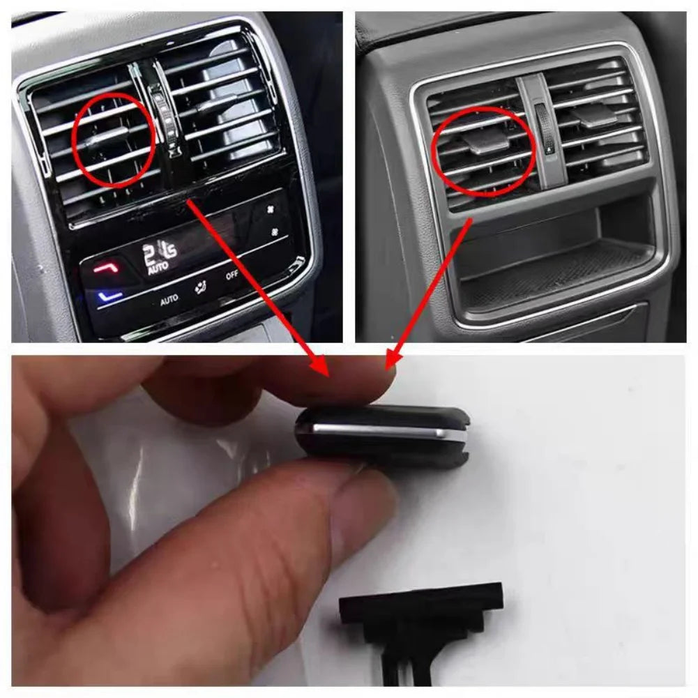 For Passat For B8 Rear Air Vent Grill Tab Clip for Centre Console AC Vent 2019-2024 Compatible with 3G0819203A Quake