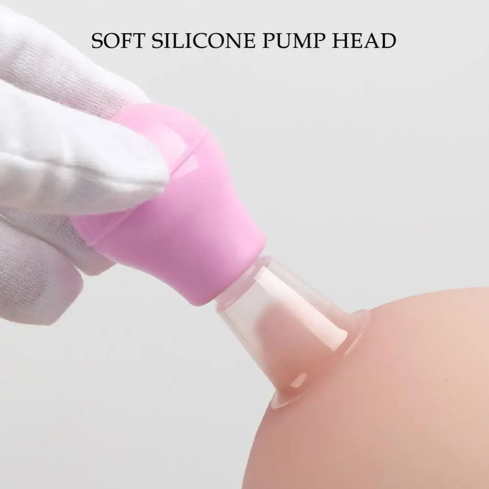 PP Nipple Corrector Silicone Smooth Edge Nipple Flat Retraction Puller Portable Inverted Nipple Puller Prenatal And Postpartum Quake