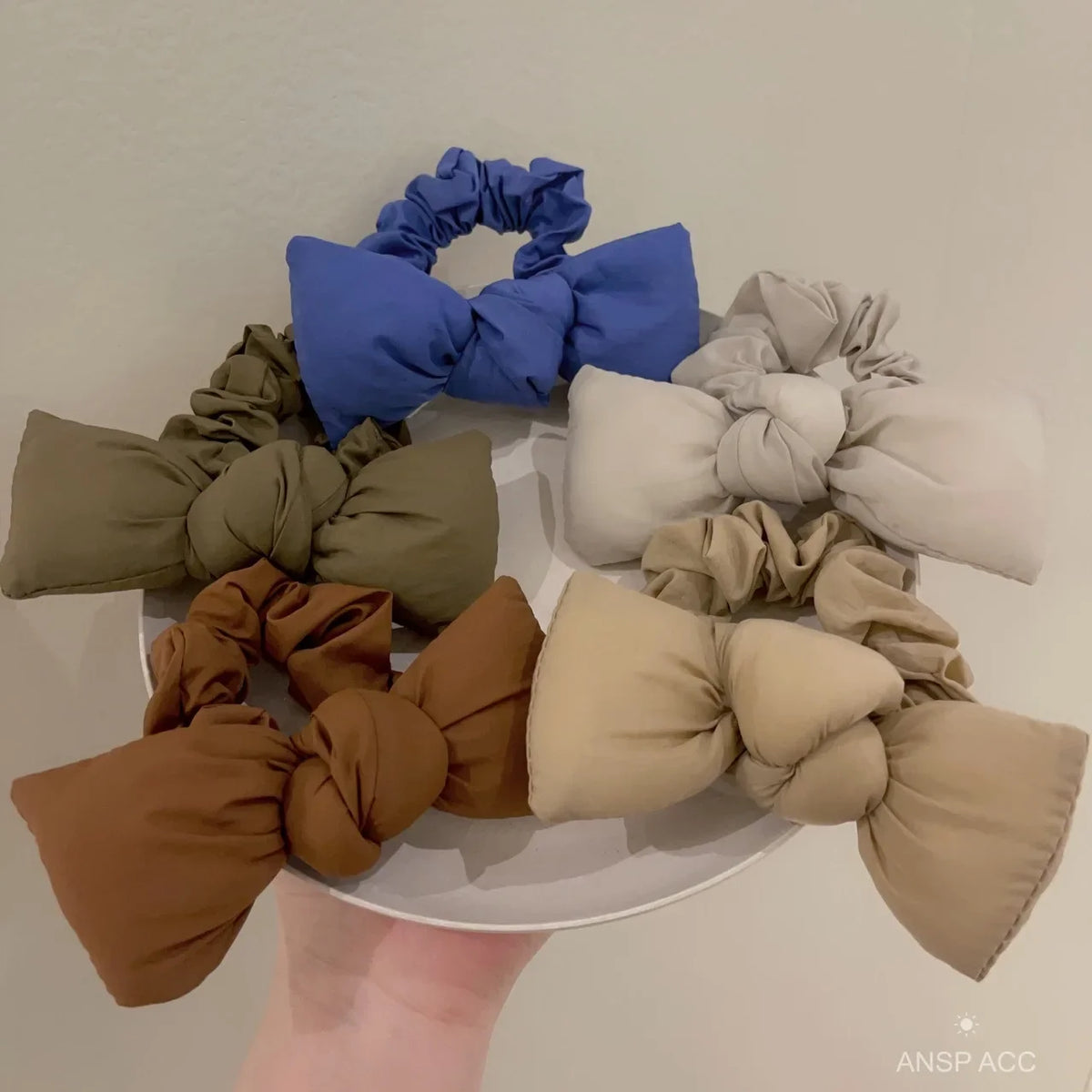 New Sponge Bow High Elastic Hair Bands for Women Girls Sweet Cute Ponytails Scrunchie Lady Head Rope Korean Fashion Head Accesso Quake