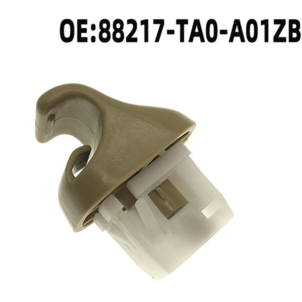 Car Sun Visor Clip Accord Sun Visor Clip Car Interior Vehicle Accessory Value Pack Direct Replacement Enhanced Stability Quake Beige