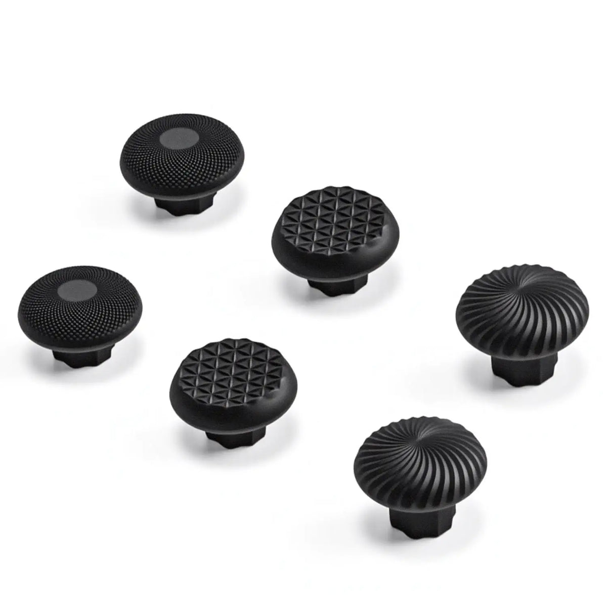Game Console Joystick Triggers Buttons for PS5 Edge Controller Dualsense Replacement Thumbsticks Joysticks Cap White Quake black