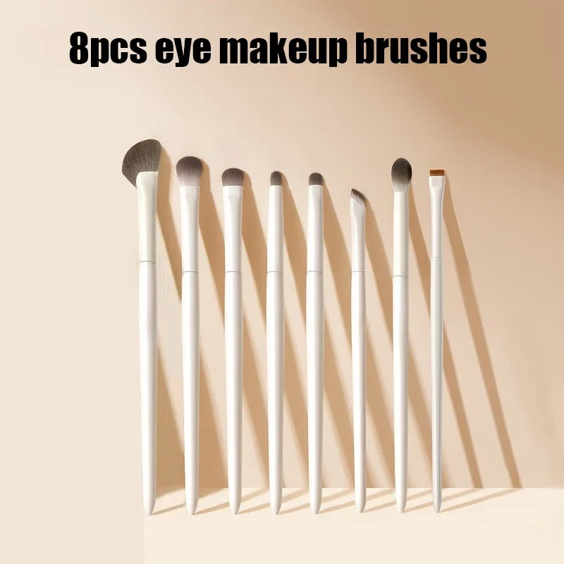 5/6/8/10pcs Makeup Brushes Set Professional Soft Eye Makeup Brushes Contouring Eyeshadow Eyeliner Eye Detail Brush Makeup Tools Quake 8pcs brush