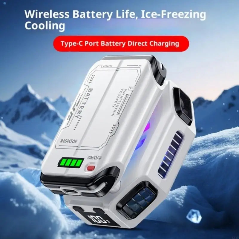 Radio Phone Refrigerator With 7 Speed Modifiable Quiet Action Rechargeable Attach Plan Game And Video Play White Color K1KF Quake