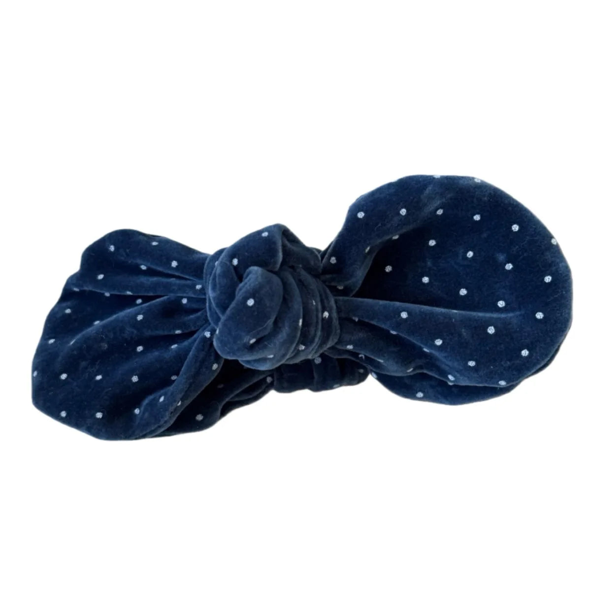 Velvet Polka Dot Bow Hair Clip Elegant Temperament Starry Sky Hair Clip Autumn and Winter Banana Clip Hair Styling Accessories Quake