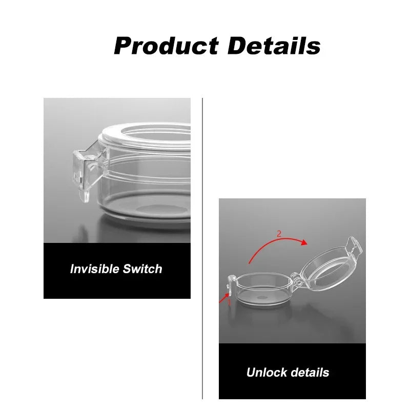 vvocci 1/3/5Pcs Baby Safety Protection Door Lock Products Cover Home Bedroom Door Switch Anti-Locking Lid Kids Protective Quake